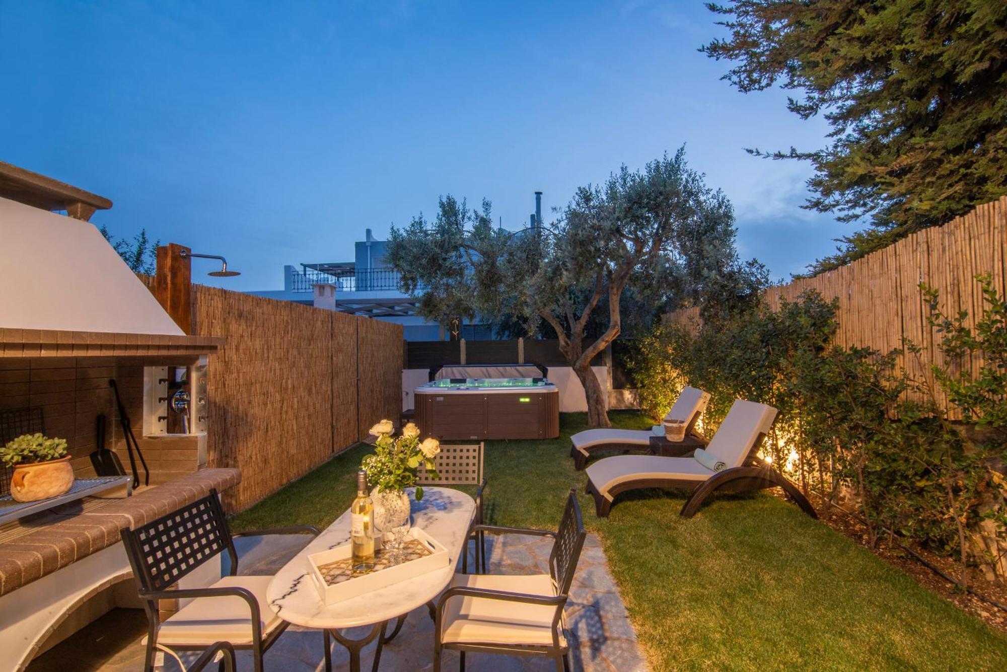 Olive Spa House Aegina Bagian luar foto