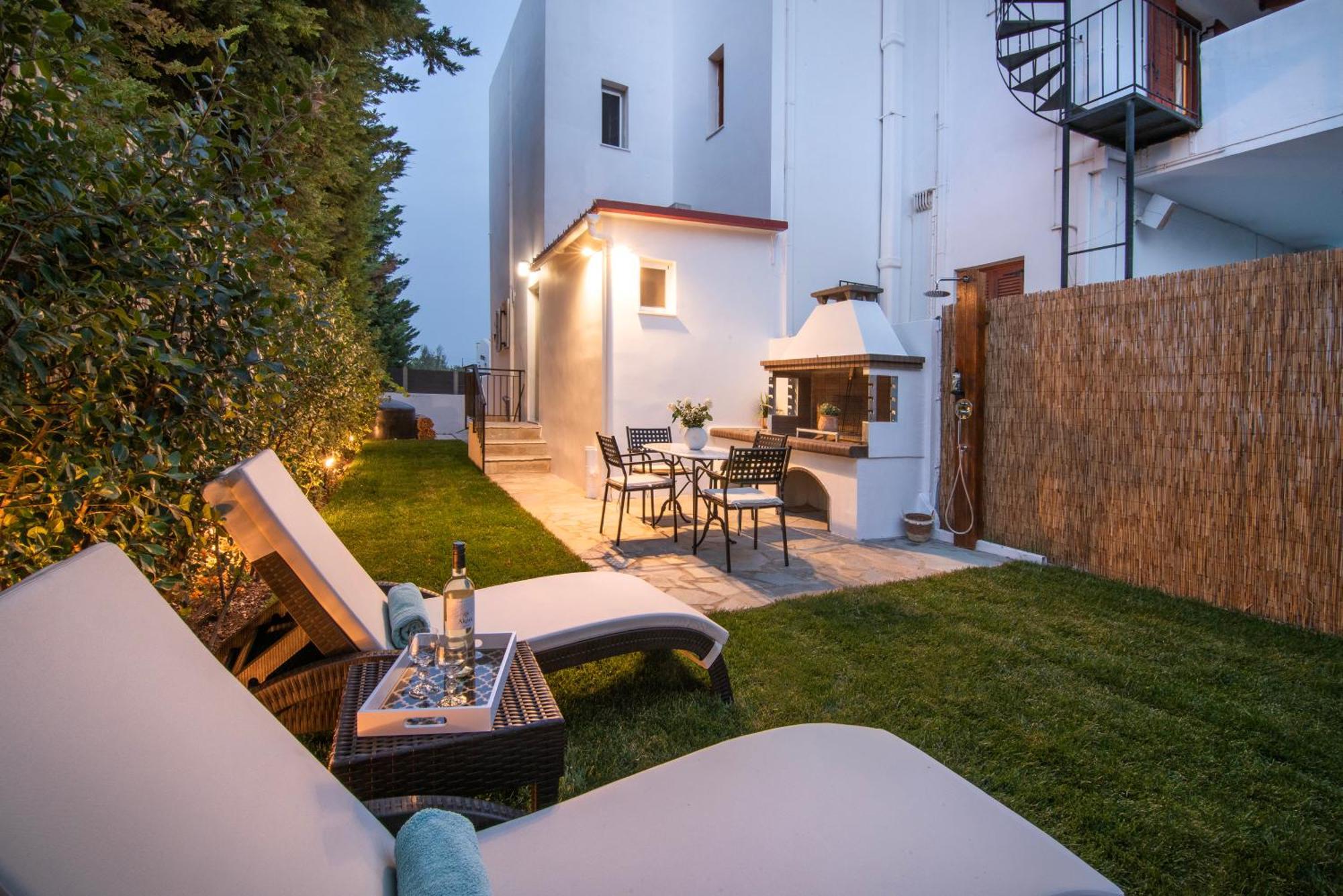 Olive Spa House Aegina Bagian luar foto