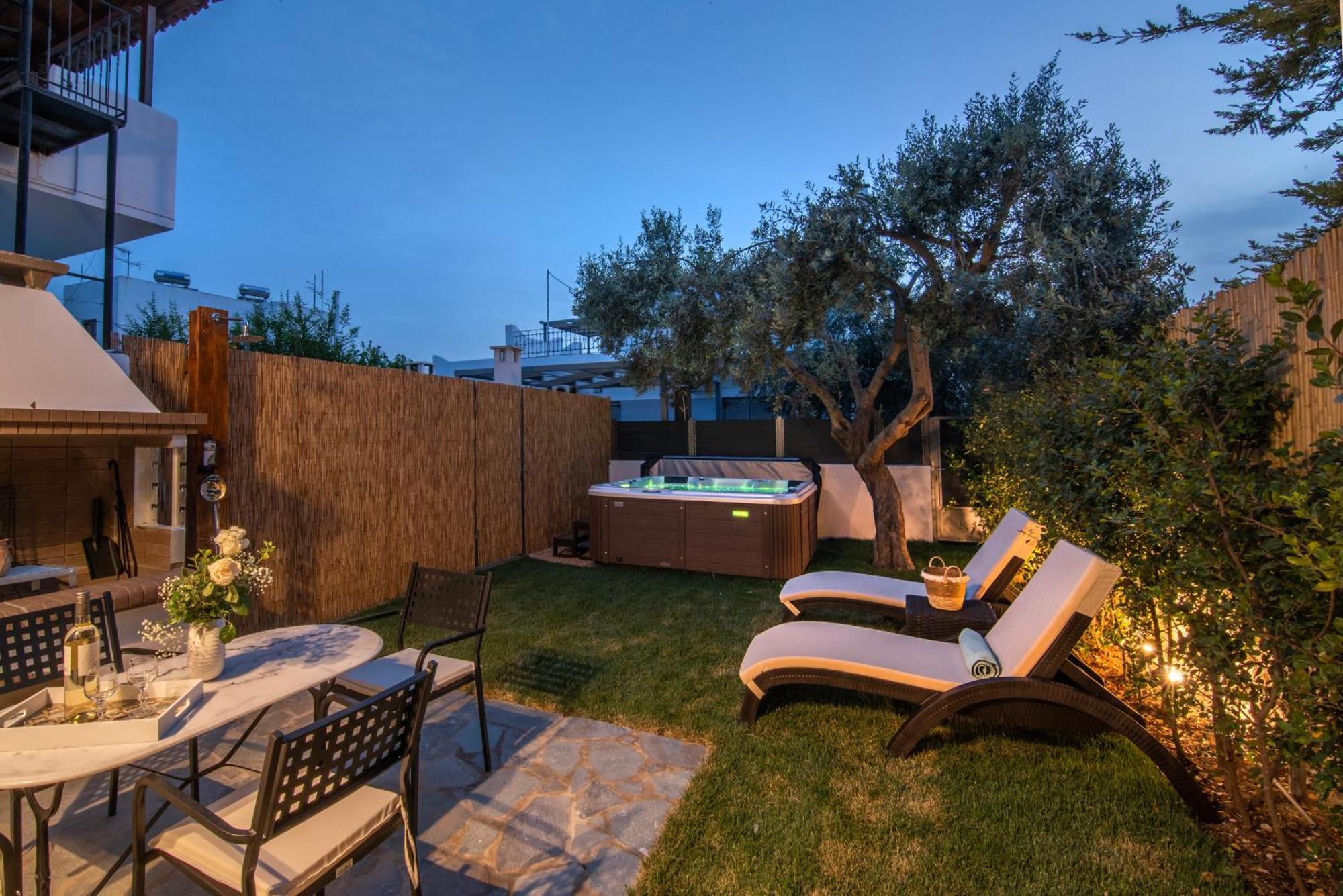 Olive Spa House Aegina Bagian luar foto