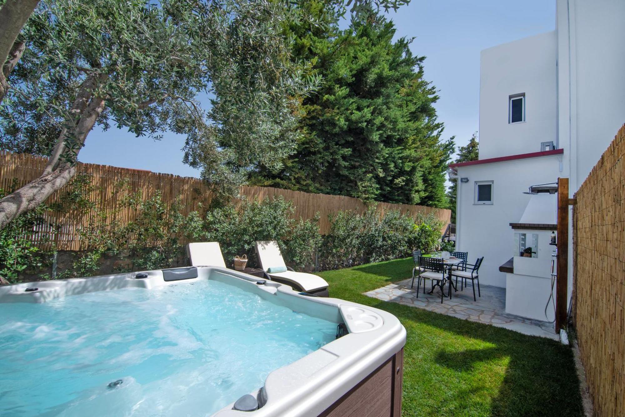 Olive Spa House Aegina Bagian luar foto